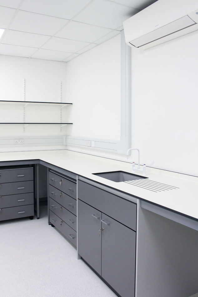 Singer Instruments Laboratory Fit Out