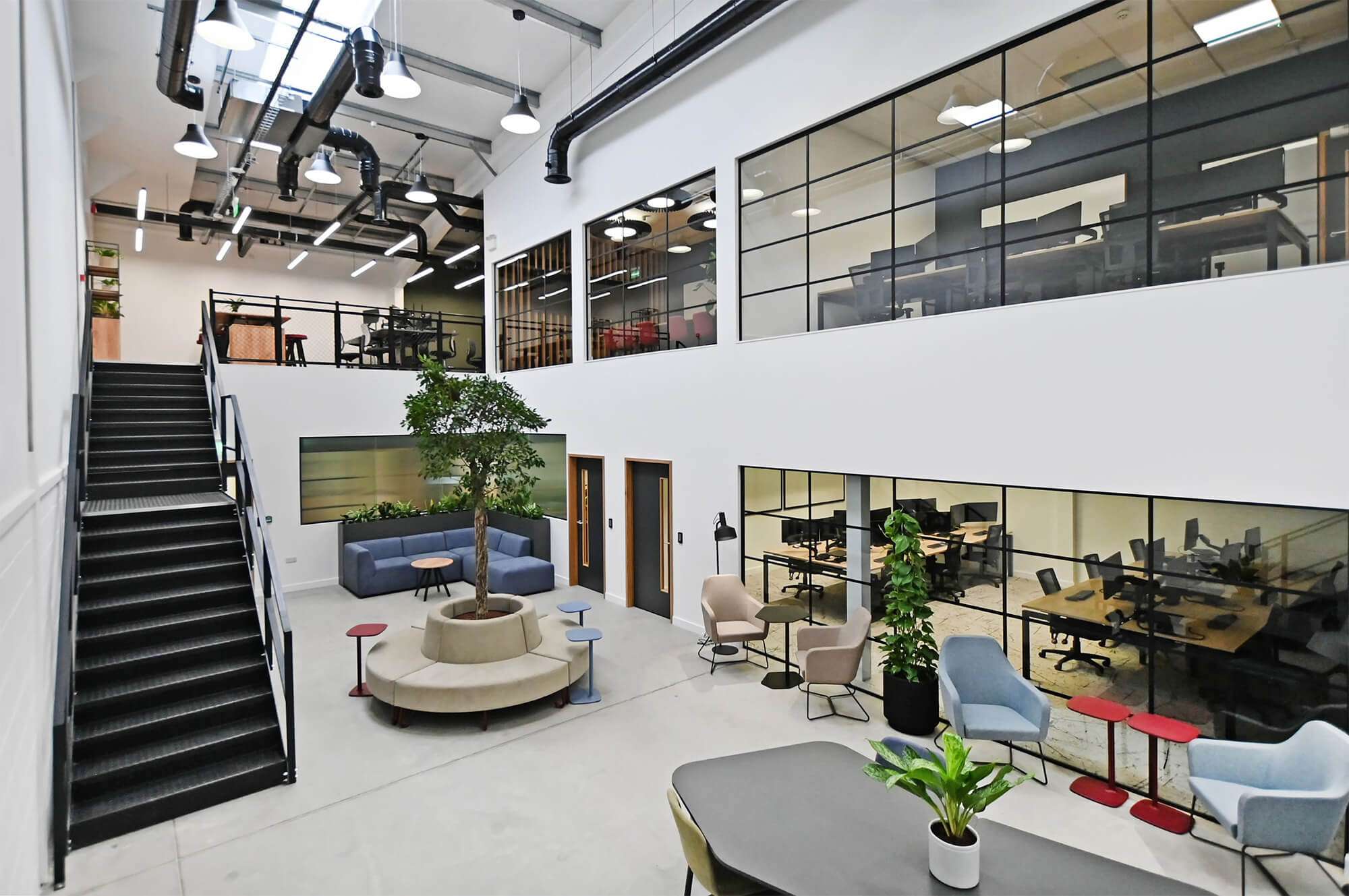 office fit out - atrium